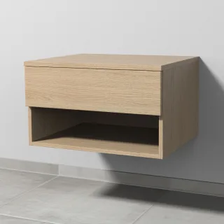 Sanipa Anbau-/Solitärschrank 2morrow (P1354) 340x600x520 Eiche-Nordic, P135448 P135448