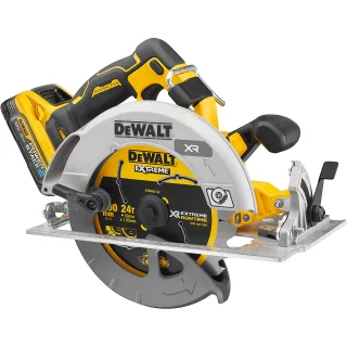 DEWALT Akku-Handkreissäge 18V 190mm + 2 Akku + Schnellladegerät - DCS573H2T-QW