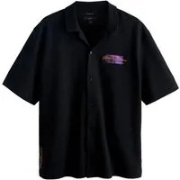Next Kurzarmhemd Jersey-Kurzarmhemd mit Print (1-tlg)