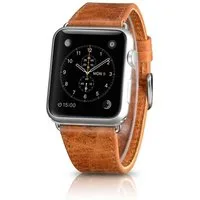 CoverKingz Smartwatch-Armband Leder Armband für Apple Watch 49/45/44/42mm Series, Lederband Edelstahl Faltschließe Serie Ultra 2/Ultra/9/8/7/6/SE/5/4/3