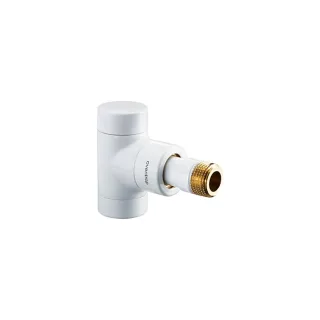 Oventrop Rücklaufverschraubung Combi E 1166062 1/2", Eck, weiss