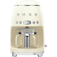 Smeg Kaffee- /Teestation DCF02CREU Filter-Kaffeemaschine creme