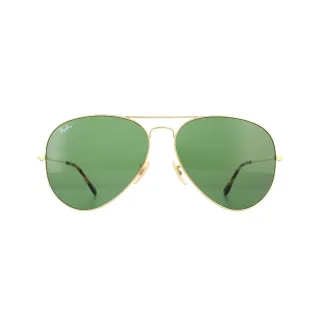 Ray-Ban Aviator Mens Gold Grey Gradient Aviator RB3025 Lunettes de soleil