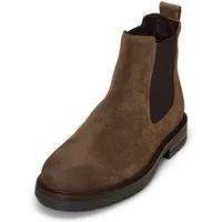 Marc O'Polo aus geöltem Veloursleder Chelseaboots