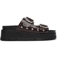 DeeZee Deezee Frauen-Flip-Flops Brown DeeZee-CEO-HY62273-6 Brown Badepantolette