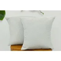Amilian Dekokissen 2er Set Kissen - Zierkissen - Sofakissen mit Füllung und Kissenbezug, (2 Stück), Kopfkissen, Kuschelkissen, Couchkissen mit Kissenfüllung