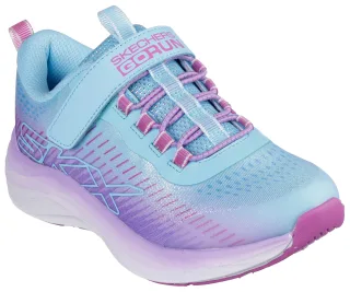 Skechers Sneaker "GO-RUN ACCELERATE", Sneaker mit Klettverschluss, Glitzer, Größenschablone zum Download