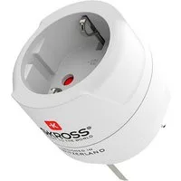 SKROSS Europe to UK Reiseadapter Retail Stromadapter, für 2- und 3-polige Geräte