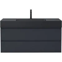 doporro Badmöbel-Set Badezimmermöbel Waschbecken Waschtisch Badezimmer-Schränke