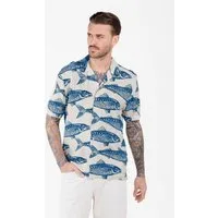 Key Largo Kurzarmhemd MSH KLSARDINES 1/2 patterned (1-tlg)
