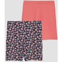 s.Oliver Shorts Leggings Gerippte Radlerhose im Doppelpack