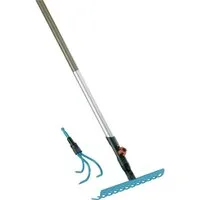 GARDENA Rechenbesen Gardena Grubber und Rechen combisystem mit