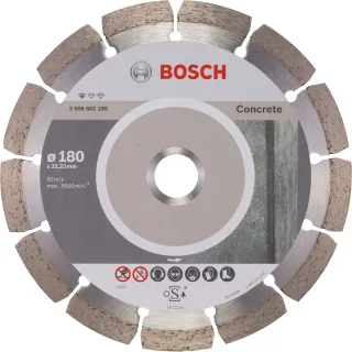 Bosch Diamanttrennscheibe Standard for Concrete - 2608602199