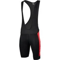 Airtracks Fahrradhose Herren Fahrradhose mit Träger Kurz Pro Line (Radhose mit 3D Air Flow Perforated Polster,& Quick Dry Funktion) » S M L XL XXL XXXL «