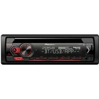 Pioneer DEH-S320BT Bluetooth Spotify CD USB Android Autoradio Autoradio (RDS, Abnehmbares Bedienteil, AM/FM Radio, Animiertes Display, Bluetooth, Eingebauter Equalizer, Freisprecheinrichtung, AUX Eingang, 1 DIN)