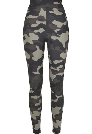 URBAN CLASSICS Leggings "Urban Classics Damen Ladies High Waist Camo Tech Leggings"