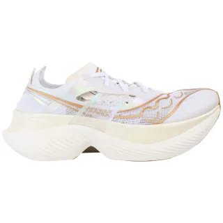 Saucony Endorphin Elite Damen Weiße Laufschuhe