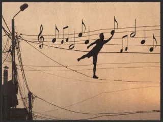 Fussmatte Musik 4933 | Größe: 60 cm x 45 cm
