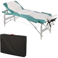 Feel2Home Massageliege Massageliege 3 Zonen Kopfstütze Ergonomische Kosmetik versch. Farben (Stück, Premium-Liege), Extra dicke Polsterung