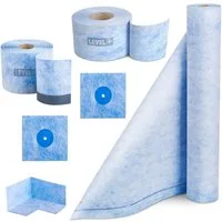 Level+ Fugendichtband Bandset Dusche Balkon Dichtband Dichtbahn Duschelement Ecken B1