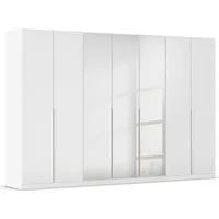 OTTO home Drehtürenschrank Kleiderschrank Schrank Garderobe AGORDO mit Dekor- oder Hochglanzfront (in zwei Griff-Farben, Breiten 91-405 cm) durchdachte Innenausstattung, in 8 Breiten und 2 Höhen MADE IN GERMANY