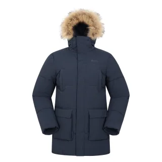 Mountain Warehouse Herren Fern wasserdicht gepolstert Parka (Marine)