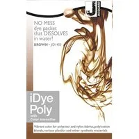 Jacquard Textilfarbe iDye Poly, Färbemittel für synthetische Gewebe, 14g Päckchen inkl. Farbverstärker