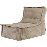 icon Sitzsack Liege aus Cord „Dolce“, Made in Germany, für Erwachsene & Kinder, für Wohnzimmer