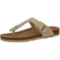 Softrelax Softrelax Damen Zehentrenner Lederfussbett beige EUR 40 Zehentrenner