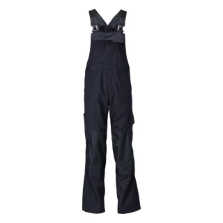 MASCOT Herren Latzhose mit Knietaschen ACCELERATE Schwarzblau 64 - 21869-330-010-82C64