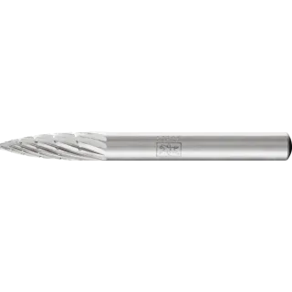 PFERD TOOLS HSS Frässtift Spitzbogenform K Z 3 universal mittel fein Spanbrecher - 22440736
