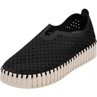 Ilse Jacobsen TULIP3373 Sneaker Plateausohle, atmungsaktive Mikrofaser, hoher Tragekomfort