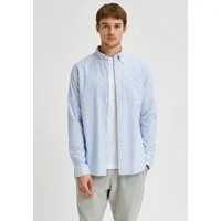 Selected Langarmhemd SLHREGRICK-OX SHIRT LS NOOS Baumwolle, regular fit