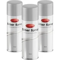 Spetebo Sprühflasche Dekospray 111 ml - 3er Pack - Glitzer Spray zum Basteln, (1-tlg), Vielseitig einsetzbar