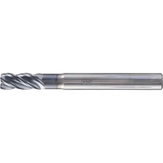 PFERD Tools VHM Eckfräser lang 4 Schneiden 45° Fase TiAlN Schaft HA Universal Line - 23000151