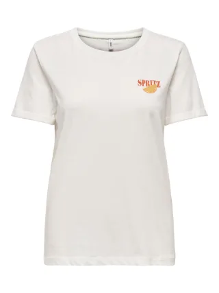 ONLY - T-Shirt - ONLKITA LIFE beige - Gr. - S