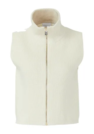 comma - Strickjacke creme - Gr. - 34
