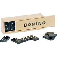 goki Spiel Domino im Holzkasten, Familienspiel
