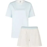 By Louise Shorty Night Muse (Set, 2 tlg., 2-teilig) Damen Pyjama kurz Shorty Baumwolle