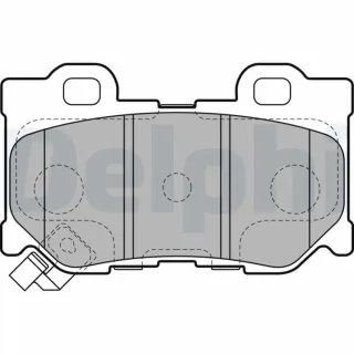 Delphi Bremsbel?ge hinten Nissan 370z