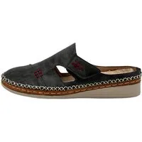 Nowaland Bequeme Damen-Pantolette mit Klettverschluss und Ziernähten Pantolette Leichte Sohle · Klettverschluss · Weiche Innensohle