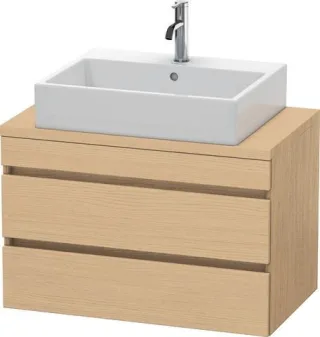 Duravit DuraStyle Konsolenwaschtischunterbau wandhängend Natur Eiche Matt 800x478x512 mm - DS5307030 DS530703030