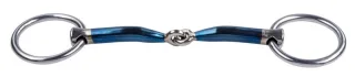 Unterleggebiss TR Loose Ring Bradoon jointed Sweet Iron, einfach gebrochen