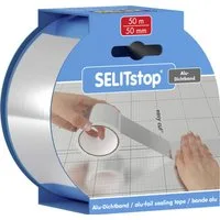 Selit Trittschalldämmplatte Selitstop Alu Dichtband Rolle - 50 Meter