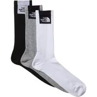 The North Face Sportsocken MULTI SPORT FINE BOX CUSH CREW SOCK 3P (3-Paar) Dreierpack für praktischen Vorrat, neutraler Schnitt