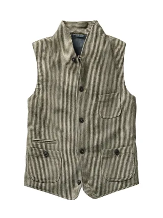 Mey & Edlich Herren In-Aktion-Weste Grün 49 % Polyester, 48 % Baumwolle, 2 % Polyacryl, 1 % Elasthan