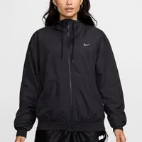 Nike Sportswear Trainingsjacke W NSW ESSNTL UV WVN JKT HD leichtes Tragegefühl, aus Polyester, in den Größen XS bis XXL