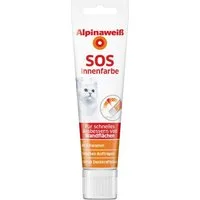 Alpina Wandfarbe Alpinaweiß SOS Wandfarbe 100 ml weiß matt