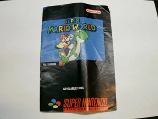 Super Mario World (Import) [für Super Nintendo SNES] Anleitung