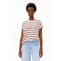 Armedangels T-Shirt IDAARA STRIPES T-Shirt aus Bio-Baumwolle Loose Fit